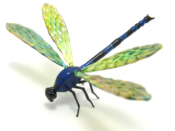 Dragonfly for Kirsten, glass dragonfly by Wesley Fleming