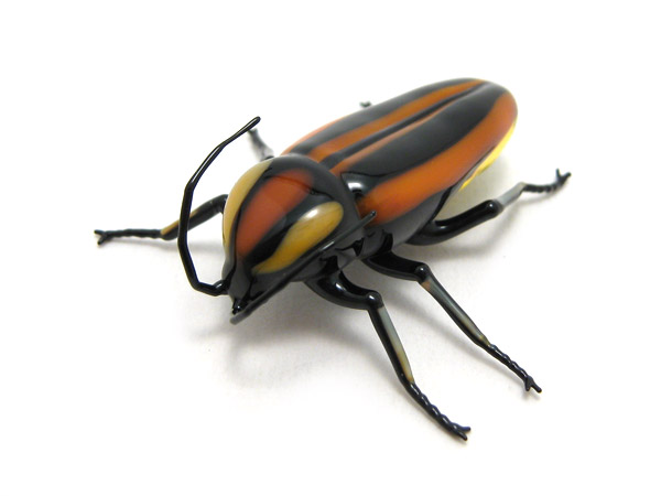 Lightning Bug, glass firefly by Wesley Fleming