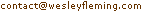 contact at wesleyfleming dot com