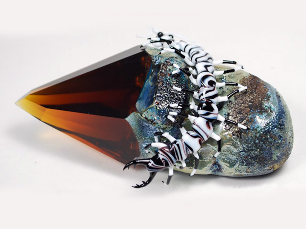 collaborative work with Jeremy Sinkus, glass beetle by Wesley Fleming