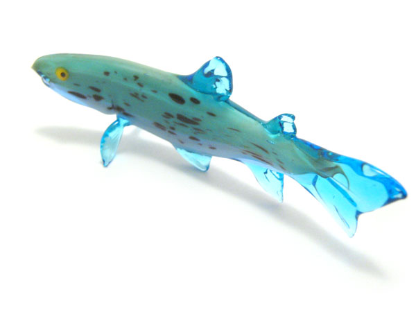 Trout, glass fish by Wesley Fleming