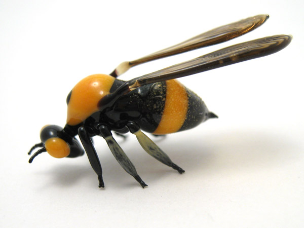 Bumblebee, glass bug by Wesley Fleming