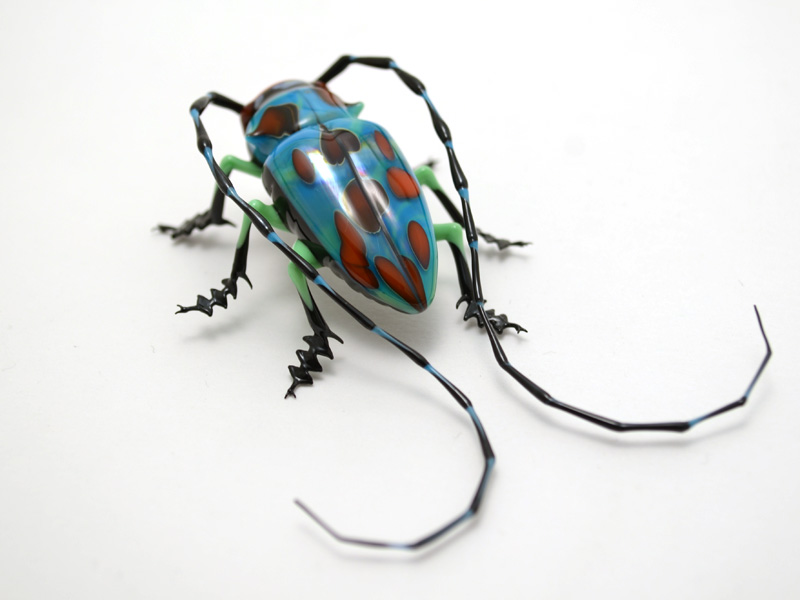 Longhorn Beetle, glass bug by Wesley Fleming