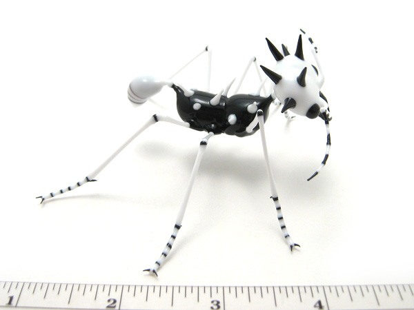 Swarm Trooper, glass leafcutter ant by Wesley Fleming