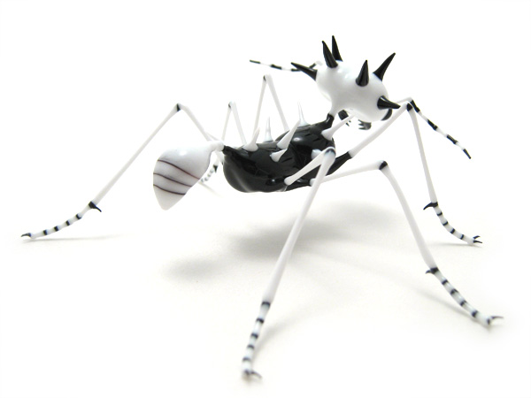 Swarm Trooper, glass ant by Wesley Fleming