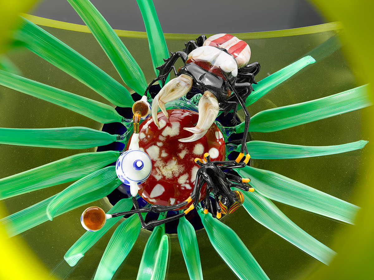 Glass teapot by Wesley Fleming and Peter Muller